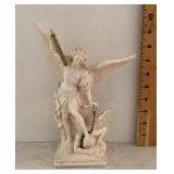 St. Michael Archangel Italian marble sculpture
