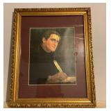 13 x 16 framed Father Joseph Mohr print