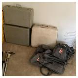 Suitcases and travel bags