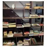 Contents of bookshelves