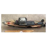 Jet catapult USS Battlewagon toy model