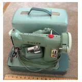 Vintage Singer portable sewing machine
