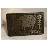 Bacon press
