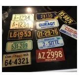 12 mini license plates