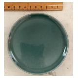 5 Russel Wright turquoise plates