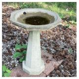 22' Heavy concrete birdbath