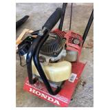 Honda tiller --has compression