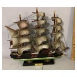 Model whaling ship