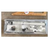 Tasco 150x50mm telescope with tripod