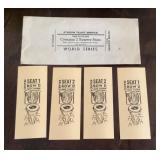Novelty tickets