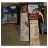Blood pressure monitors & safety grip handles