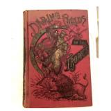 Antique 1890 'Daring Deeds in the Tropics' book
