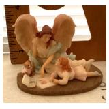 Roman resin angel figureFigure