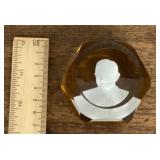 Baccarat Harry Truman paperweight