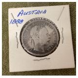 1888 Austrian coin
