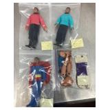 Group of Mego figures