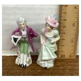 Pair of German porcelain figures