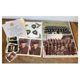 Military photographs and insignia