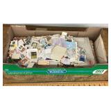Flat of stamps and old letters