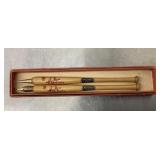 Vintage St Louis Cardinals pen and pencil set