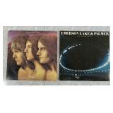 2 Emerson Lake & Palmer LPs