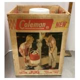 Coleman 2-gallon jug with original box