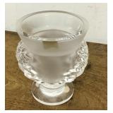 Laique Crystal "Saint-Cloud" vase