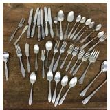 Silverplate flatware
