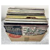 Box of LPs