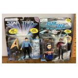 2 Star Trek action figures