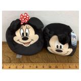 Cubd Mickey and Minnie Mouse plush