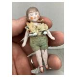 Small antique bisque doll