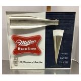Miller High Life motion light-up sign