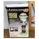 Double mantle propane lantern