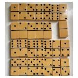 Bakelite dominoes--27 total (missing one)