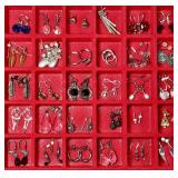 30 pair pierced earrings