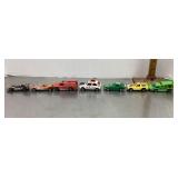 7 diecast vehicles