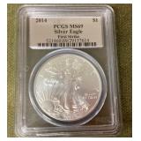 2014 Silver Eagle 1 oz. fine silver