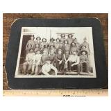 Antique coal miners photo