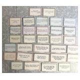 31 Jolly Rancher Fine Candies wisdom cards