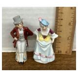 Miniature German porcelain figures