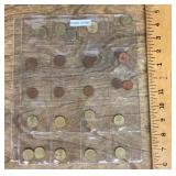 Sleeve of Euro coins