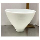 Milk glass light shade