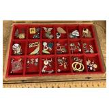 Costume jewelry charms, pendants, pins