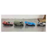 4 Hot Wheels redlines