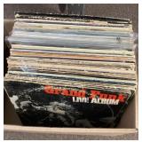 Box of LPs
