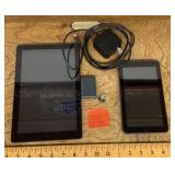 2 android tablets for parts or repair --no power