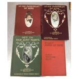 4 vintage books