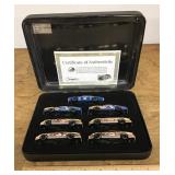 Dale Earnhardt 1:64 scale 24k gold cars x7