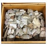 Large box of worked stones and points